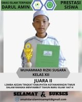 Juara 2 Lomba Adzan