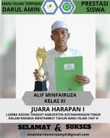 Juara Harapan 1 Lomba Adzan